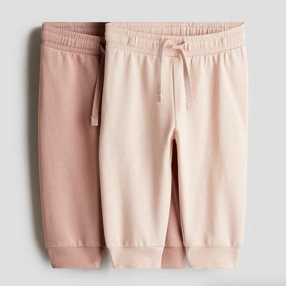 H&M Dusty Pink and Light Pink Jogger Set - Picture 3 of 3